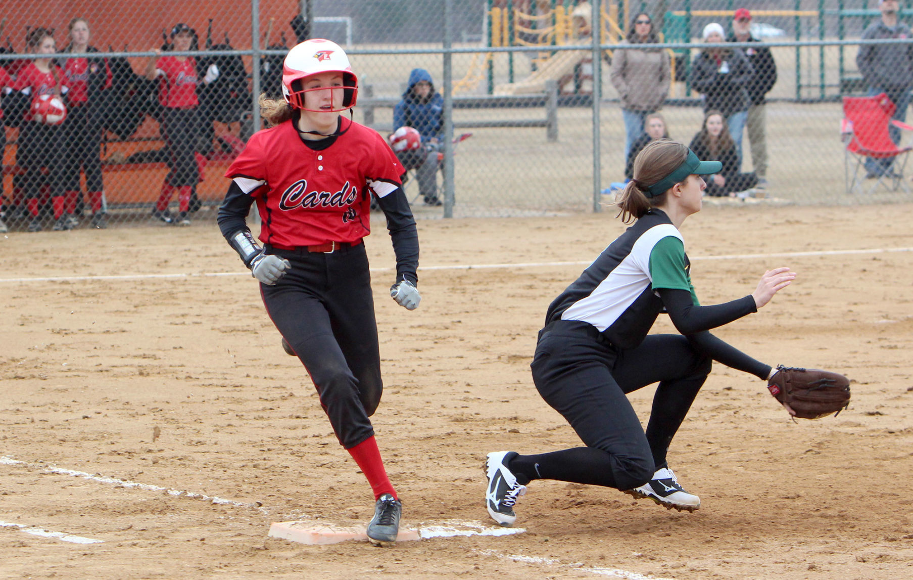D.C. Everest at Chi-Hi softball 4-5-19